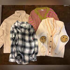 The Post - 2 Sweaters and 2 Shirts - New - Size Small